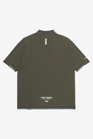 画像2: TFW49 ティーエフダブリューフォーティーナイン RELAX HALF MOCKNECK TEE{-BFS}