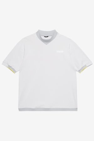 画像1: TFW49 ティーエフダブリューフォーティーナイン RELAX HALF MOCKNECK TEE{-BFS}