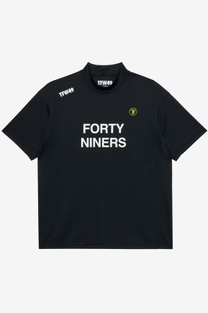 画像1: TFW49 ティーエフダブリューフォーティーナイン HALF MOCKNECK TEE{-BFA}