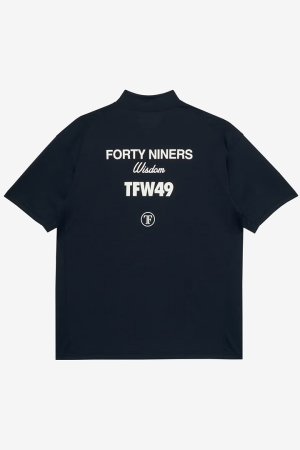 画像2: TFW49 ティーエフダブリューフォーティーナイン HALF MOCKNECK TEE{-BFA}