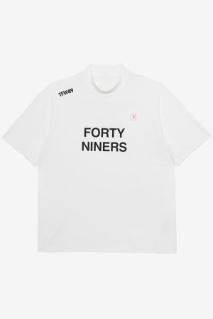 画像1: TFW49 ティーエフダブリューフォーティーナイン HALF MOCKNECK TEE{-BFA}