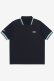 画像1: TFW49 ティーエフダブリューフォーティーナイン LUXURY LINE RIB POLO{-BFA} (1)