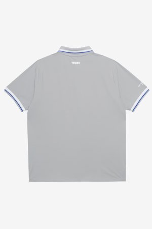 画像2: TFW49 ティーエフダブリューフォーティーナイン LUXURY LINE RIB POLO{-BFA}