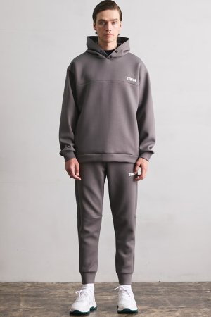 画像6: TFW49 ティーエフダブリューフォーティーナイン CARDBOARD MATERIAL HOODIE{-BFA}