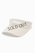 TFW49 ティーエフダブリューフォーティーナイン TWILL SUN VISOR{-BEA}