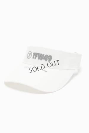 画像1: {SOLD}TFW49 ティーエフダブリューフォーティーナイン TWILL SUN VISOR{-BEA}