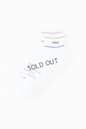 画像1: {SOLD}TFW49 ティーエフダブリューフォーティーナイン SHORT SOX{-BFS}