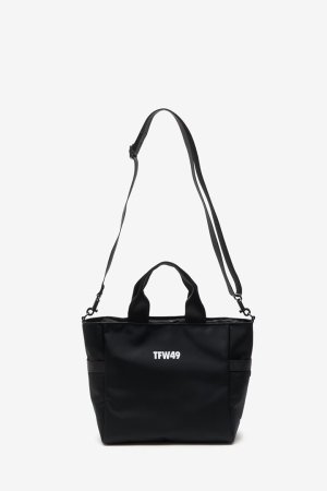 画像1: TFW49 ティーエフダブリューフォーティーナイン NYLON ROUND BAG{-BFS}