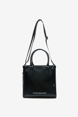 画像2: TFW49 ティーエフダブリューフォーティーナイン SYNTHETIC LEATHER ROUND BAG{-BFS}