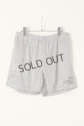 {SOLD}TAIN DOUBLE PUSH タインダブルプッシュ PAITED WXXDER IN MESH SHORTS{-BBA}