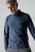 【 50%OFF セール｜25,300円→12,650円】 AKM エイケイエム DUALWARM MOIST PONTI L/S MOCK-NECK{-BBA}