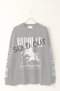 {SOLD}TAIN DOUBLE PUSH タインダブルプッシュ 【REVERSIBLE】ALL IN MY HEAD LONG SLEEVE T-SHIRTS{-BBA}