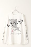 {SOLD}TAIN DOUBLE PUSH タインダブルプッシュ 【REVERSIBLE】ALL IN MY HEAD LONG SLEEVE T-SHIRTS{-BBA}