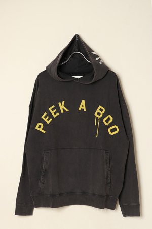 画像1: TAIN DOUBLE PUSH タインダブルプッシュ PEEK A BOO P/O HOODIE（リバーシブル仕様）{-BBA}