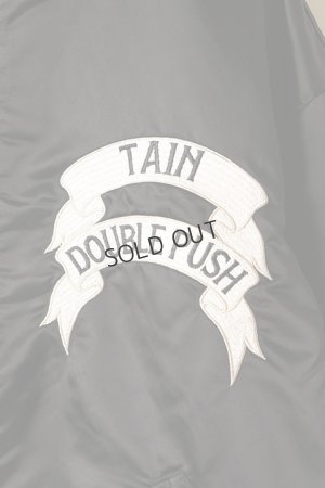 画像2: {SOLD}TAIN DOUBLE PUSH タインダブルプッシュ 【REVERSIBLE】THE END MA-1{-BBA}