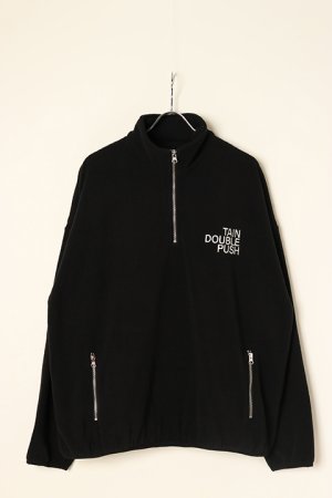 画像1: TAIN DOUBLE PUSH タインダブルプッシュ DOUBLE PUSH HALF ZIP FLEECE{-BBA}