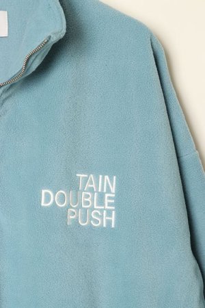 画像4: TAIN DOUBLE PUSH タインダブルプッシュ DOUBLE PUSH HALF ZIP FLEECE{-BBA}