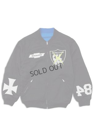 画像1: {SOLD}TAIN DOUBLE PUSH タインダブルプッシュ RUTHLESS NYLON GAME JACKET（リバーシブル）{-BCA}