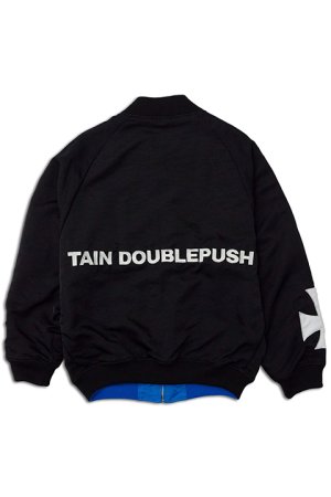 画像2: TAIN DOUBLE PUSH タインダブルプッシュ RUTHLESS NYLON GAME JACKET（リバーシブル）{-BCA}
