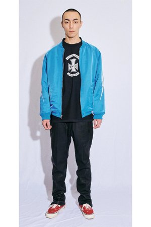 画像5: TAIN DOUBLE PUSH タインダブルプッシュ RUTHLESS NYLON GAME JACKET（リバーシブル）{-BCA}