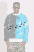 {SOLD}TAIN DOUBLE PUSH タインダブルプッシュ POWER DEPARTMENT UNEVEN DYEING JACKET{-BDS}