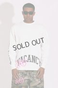 【24SS新作】TAIN DOUBLE PUSH タインダブルプッシュ NO VACANCY LONG SLEEVE T-SHIRTS（リバーシブル）{-BDS}