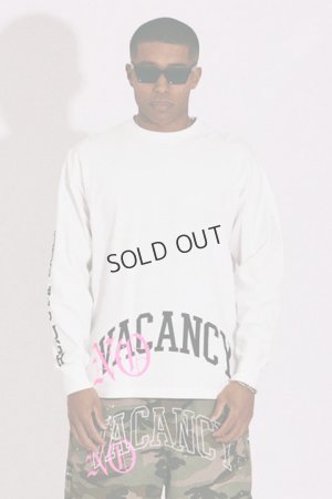 画像1: 【24SS新作】TAIN DOUBLE PUSH タインダブルプッシュ NO VACANCY LONG SLEEVE T-SHIRTS（リバーシブル）{-BDS}