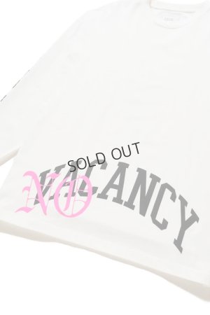 画像11: {SOLD}TAIN DOUBLE PUSH タインダブルプッシュ NO VACANCY LONG SLEEVE T-SHIRTS（リバーシブル）{-BDS}