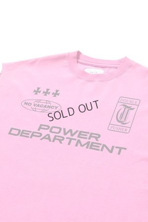 画像6: {SOLD}TAIN DOUBLE PUSH タインダブルプッシュ POWER DEPARTMENT NO SLEEVE T-SHIRTS{-BDS}