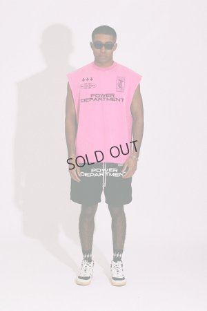 画像10: {SOLD}TAIN DOUBLE PUSH タインダブルプッシュ POWER DEPARTMENT NO SLEEVE T-SHIRTS{-BDS}