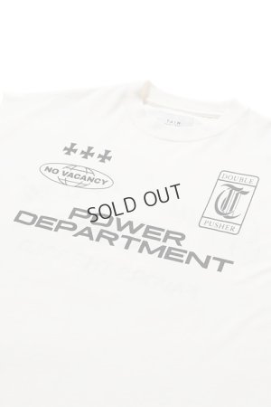 画像6: {SOLD}TAIN DOUBLE PUSH タインダブルプッシュ POWER DEPARTMENT NO SLEEVE T-SHIRTS{-BDS}
