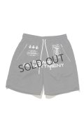 {SOLD}【24SS新作】TAIN DOUBLE PUSH タインダブルプッシュ POWER DEPARTMENT REFLECT SHORTS{-BDS}