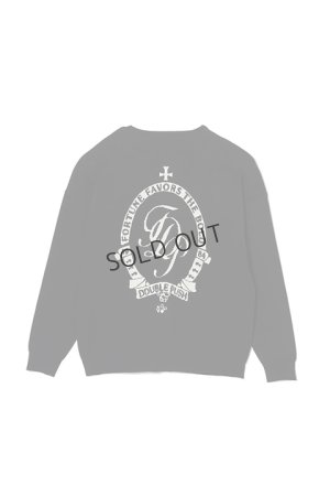 画像3: {SOLD}TAIN DOUBLE PUSH タインダブルプッシュ NO VACANCY KNIT CREW NECK CARDIGAN{-BDS}