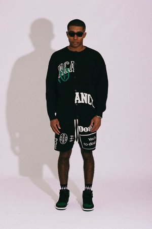 画像6: TAIN DOUBLE PUSH タインダブルプッシュ NO VACANCY KNIT CREW NECK CARDIGAN{-BDS}