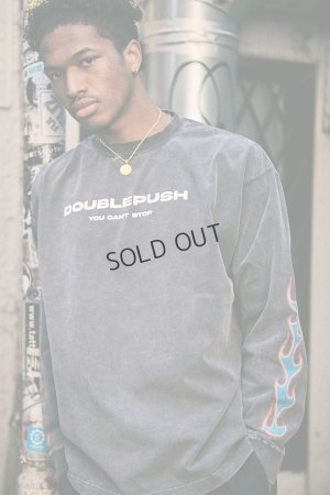 画像11: {SOLD}TAIN DOUBLE PUSH タインダブルプッシュ DOUBLE PUSH LONG SLEEVE T-SHIRTS{-BES}