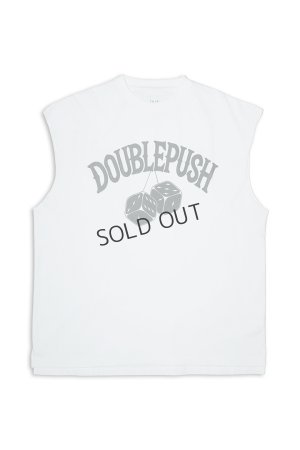 画像1: TAIN DOUBLE PUSH タインダブルプッシュ DOUBLE PUSH DICE NO SLEEVE T-SHIRTS{-BES}