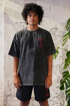 画像3: TAIN DOUBLE PUSH タインダブルプッシュ SMOKING BEAUTY SHORT SLEEVE T-SHIRTS{-BES}