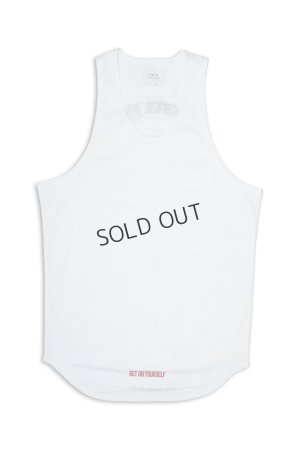 画像1: TAIN DOUBLE PUSH タインダブルプッシュ BET ON YOURSELF MESH TANK TOP{T515-TT209-BES}
