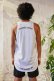 画像4: TAIN DOUBLE PUSH タインダブルプッシュ BET ON YOURSELF MESH TANK TOP{T515-TT209-BES} (4)