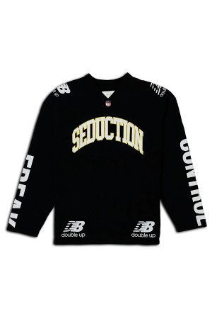 画像1: TAIN DOUBLE PUSH タインダブルプッシュ SEDUCTION FOOTBALL GAME SWEAT{-BEA}