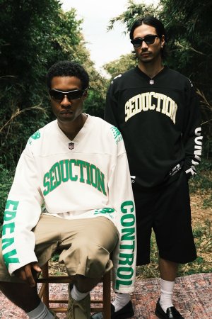 画像5: TAIN DOUBLE PUSH タインダブルプッシュ SEDUCTION FOOTBALL GAME SWEAT{-BEA}