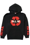 TAIN DOUBLE PUSH タインダブルプッシュ ALL IN KNIT HOODIE{-BEA}