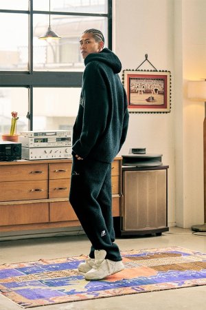 画像6: TAIN DOUBLE PUSH タインダブルプッシュ SHAGGY KNIT HOODIE{-BEA}