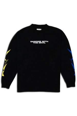 画像1: TAIN DOUBLE PUSH タインダブルプッシュ INTOXICATED LONG SLEEVE T-SHIRTS{T521-ST005-BEA}
