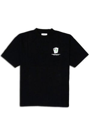 画像1: TAIN DOUBLE PUSH タインダブルプッシュ DANCING WITH THE DEVIL SHORT SLEEVE T-SHIRTS{-BEA}