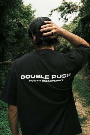 画像3: TAIN DOUBLE PUSH タインダブルプッシュ DANCING WITH THE DEVIL SHORT SLEEVE T-SHIRTS{-BEA}