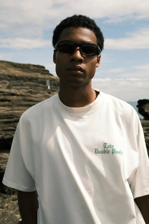 画像4: TAIN DOUBLE PUSH タインダブルプッシュ DREAMIN’ SHORT SLEEVE T-SHIRTS{-BEA}