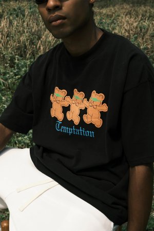 画像6: TAIN DOUBLE PUSH タインダブルプッシュ TEMPTATION SHORT SLEEVE T-SHIRTS{-BEA}