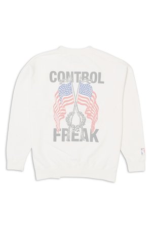 画像2: TAIN DOUBLE PUSH タインダブルプッシュ CREW NECK SWEAT{-BEA}
