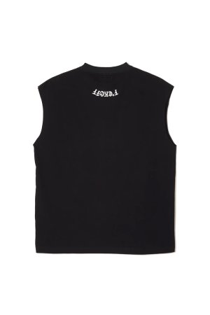 画像2: TAIN DOUBLE PUSH タインダブルプッシュ NO WAY BACK NO SLEEVE T-SHIRTS{-BFS}